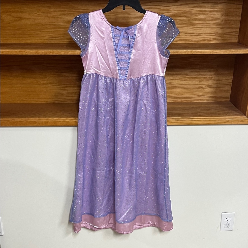 Lands' End Sparkling Pink and Purple Kids Nightgown/girls dress up